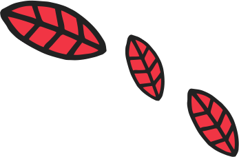 feuilles-rouges